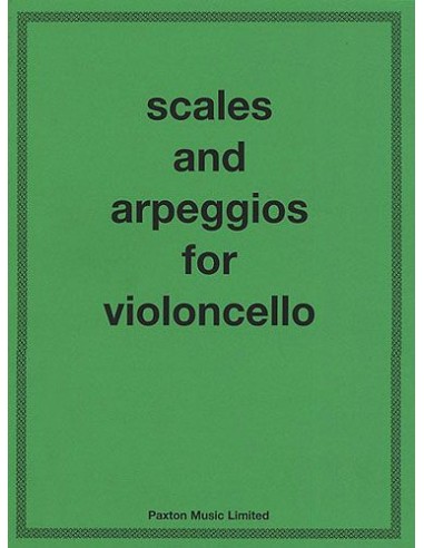 BENOY e BURROWES-Scale e Arpeggi per Violoncello