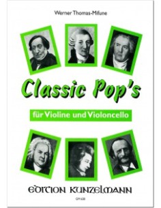 THOMAS MIFUNE W.-Classics Pops per violino e violoncello