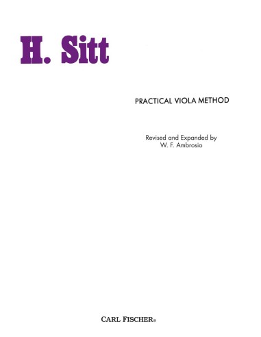 SITT H.-Practical Method for Viola (Ambrosio)