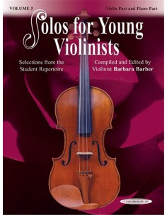 BARBER B.-Solos For Young Violinists Vol.5 for Violin and Piano
