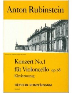 RUBINSTEIN A.-Concerto No. 1 Op.65 for Cello and Piano (Thomas Mifune)