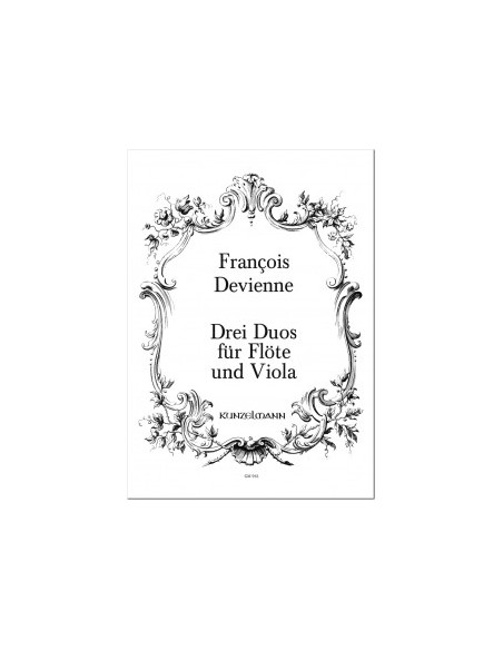 DEVIENNE F.-Duos (3) Op.5 per viola e flauto