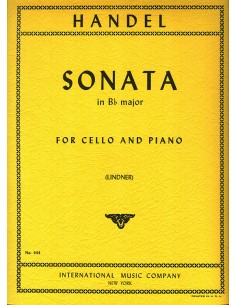 HAENDEL G.F.-Sonata in Bb Major for Cello and Piano (Lindner)