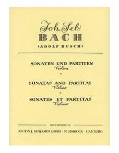 BACH J.S.-Sonate e Partite per Violino (Bush)