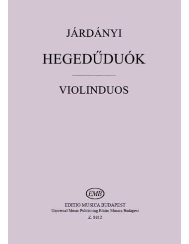 JARDANYI P.-Duos per 2 violini