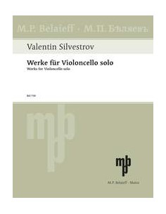 SILVESTROV V.-Werke für Violoncello