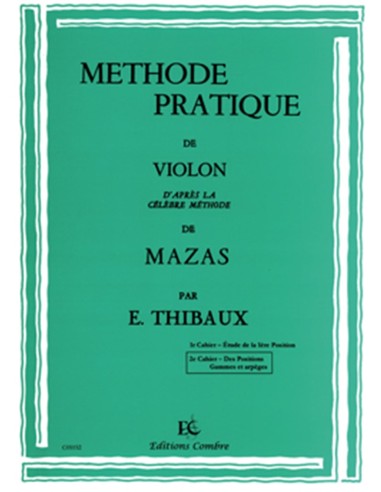THIBAUX E.-Mallet Style Method 2nd for Violin