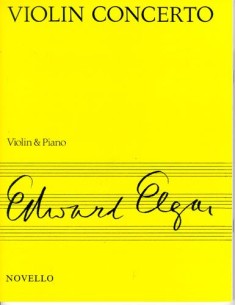 ELGAR E.-Konzert Op.61 h-Moll für Violine und Klavier