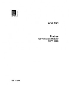 PARTE A.-Fratres per violino e pianoforte