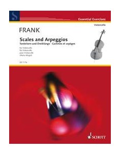 FRANK M.-Scale e arpeggi per violoncello (Kliegel)