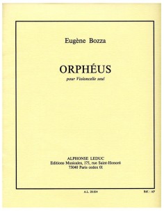 BOZZA E.-Orpheus for Cello