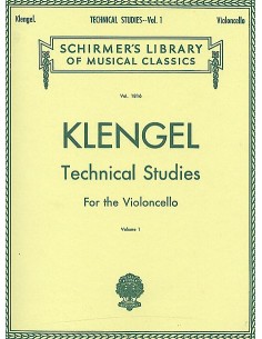 KLENGEL J.-Gesamttechnische Studien für Violoncello