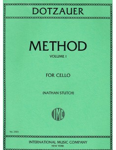DOTZAUER J.J.F.-Method Vol.1 para Violoncello (Stutch)