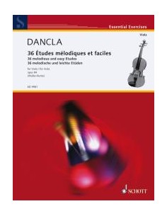 DANCLA C.-Studi melodici (36) Op.84 per viola (Müller Runte)