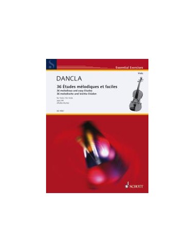 DANCLA C.-Studi melodici (36) Op.84 per viola (Müller Runte)