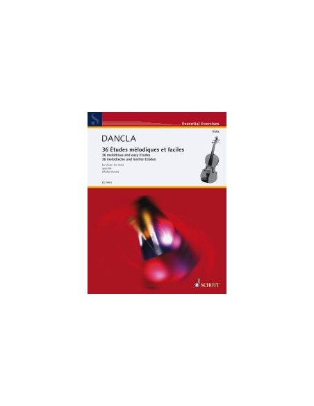 DANCLA C.-Studi melodici (36) Op.84 per viola (Müller Runte)