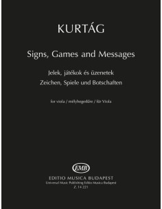 KURTAG G.-Segni, Giochi e Messaggi per Viola