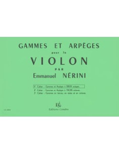NERINI E.-Scale e Arpeggi 1° per Violino