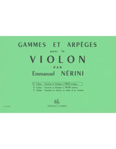 NERINI E.-Scale e Arpeggi 1° per Violino