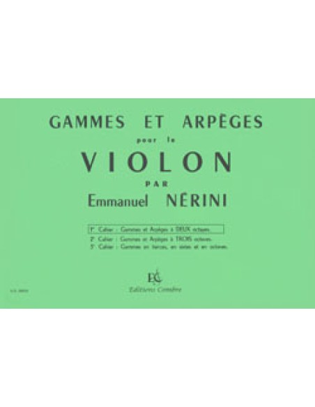 NERINI E.-Scale e Arpeggi 1° per Violino