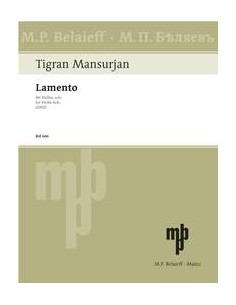 MANSURJAN T.-Lament pour violon