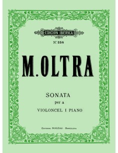 OLTRA M.-Sonate für Violoncello und Klavier
