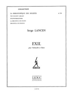 LANCEN S.-Exil pour violoncelle et piano