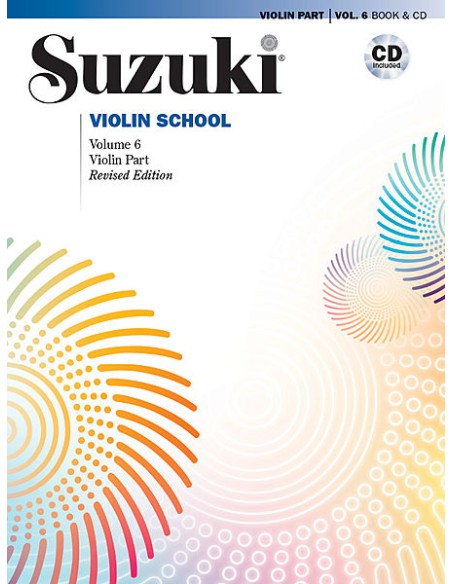 SUZUKI S.-6. Violinschule (Hrsg.International) (Inc.CD)