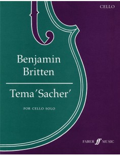 BRITTEN B.-Thème « Sacher » pour violoncelle
