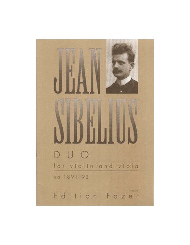 SIBELIUS J.-Duo per violino e viola