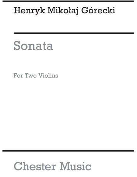 GORECKI H.M.-Sonata Op.10 per 2 violini