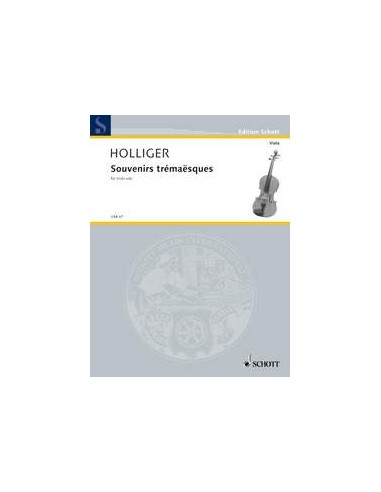HOLLIGER H.-Souvenirs tremaesques per Viola