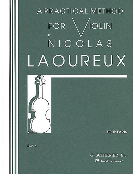 LAOUREUX N.-Practical Method 1º for Violin