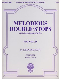 TROTT J.-Double String Melodic Studies (Complete) für Violine
