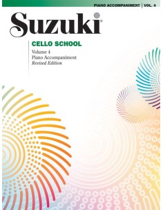 SUZUKI S.-Escuela 4º para Violoncello (Acompañamiento de Piano)