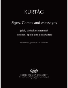 KURTAG G.-Segni, Giochi e Messaggi per Violoncello