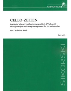 KOCH E.-Cello Zeiten für 4 Celli