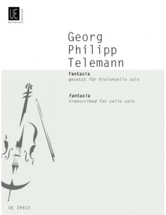 TELEMANN G.P.-Fantaisie pour violoncelle (Despalj)