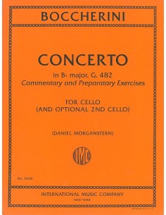 BOCCHERINI L.-Concerto in Bb Major for Cello and Piano (Morganstern)
