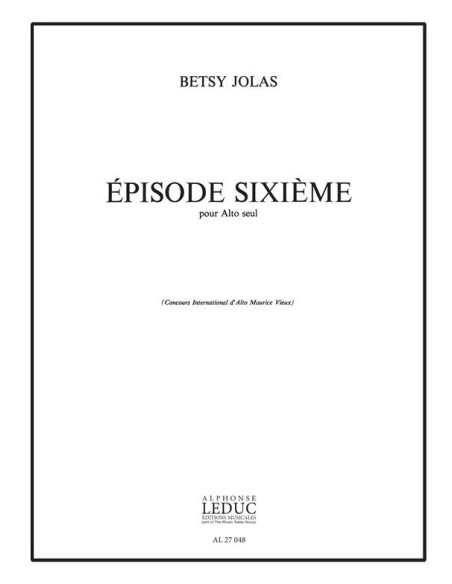 JOLAS B.-Episodio nº 6 per Viola