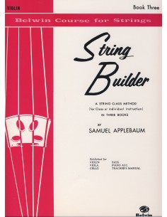 APPLEBAUM S.-String Builder 3ème pour violon