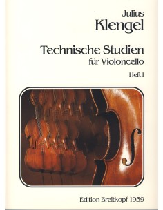 KLENGEL J.-Studi tecnici Vol.1 per violoncello
