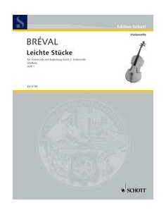 BREVAL J.B.-Kleine Stücke 1. für 1 oder 2 Violoncelli (Doflein)