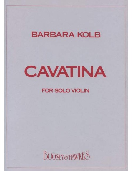 KOLB B.-Cavatine pour violon