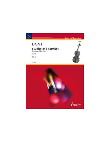 DONT J.-Studi e Caprichi Op.35 per Viola (Rostal)