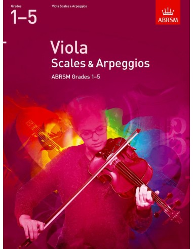 ABRSM-Scale e Arpeggi Libro 1 Gradi 1/5 per Viola