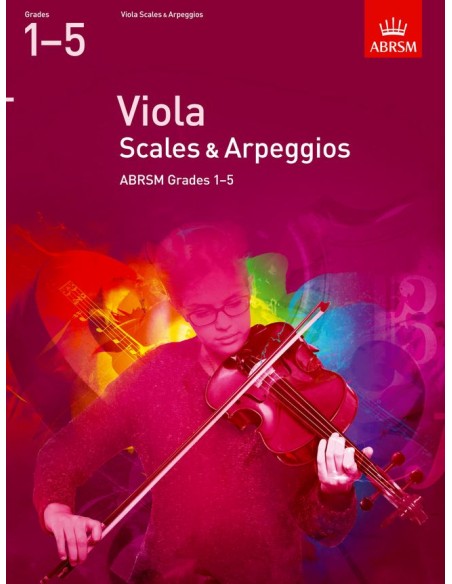 ABRSM-Scale e Arpeggi Libro 1 Gradi 1/5 per Viola