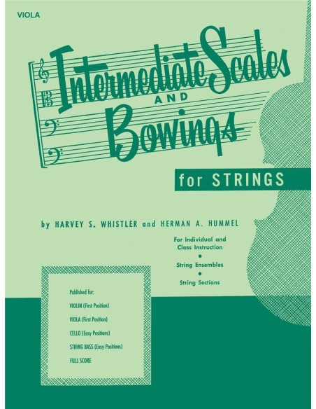 WHISTLER H.-Scale e Bowings Intermedi per Viola