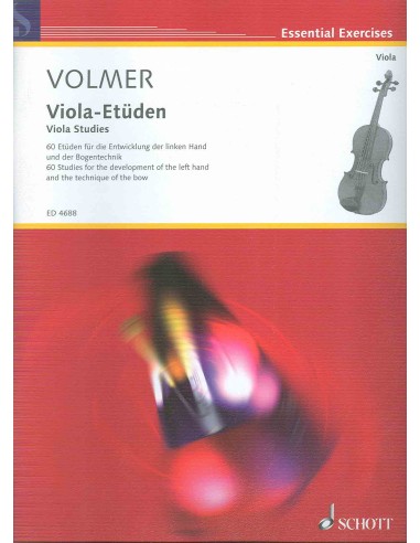 VOLMER B.-Studies for Viola