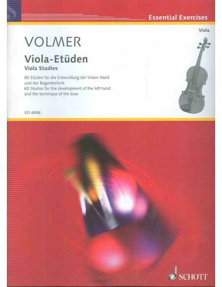 VOLMER B.-Studien für Viola